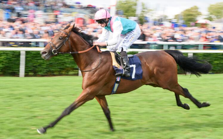 Sangarius wins the 2018 Flying Scotsman Stakes at Doncaster Racecourse