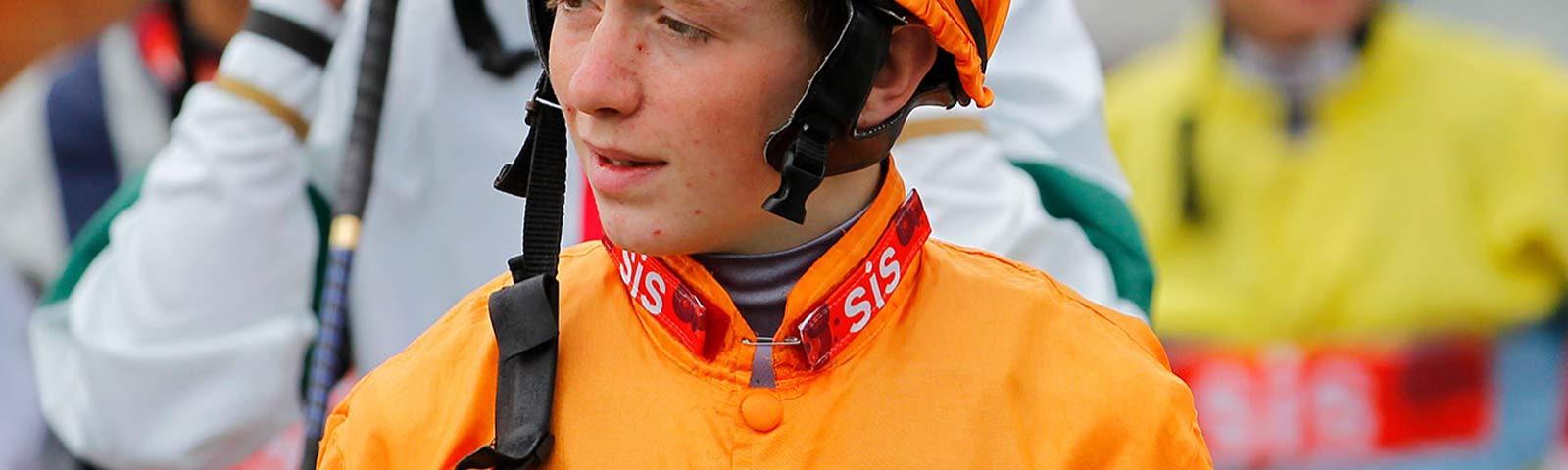 An apprentice jockey.
